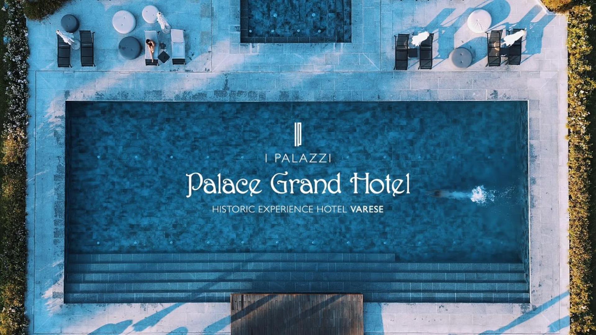 Palace Grand Hotel Varese Exterior foto